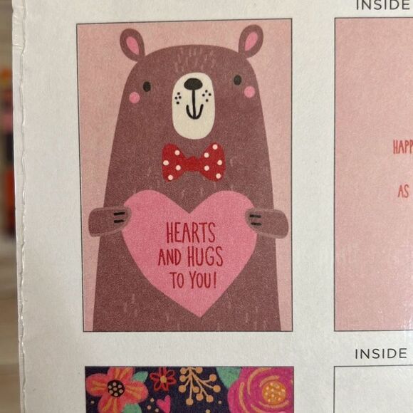 4 Packs of 8 Valentine’s Day Cards & Envelopes (32 Total) Happy Hearts Hugs NWT - Picture 4 of 11